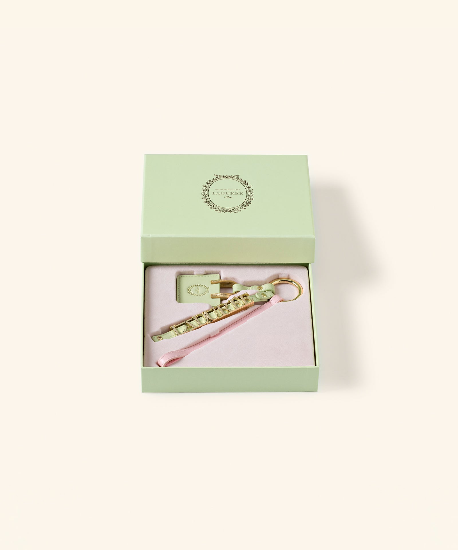 Ladurée bag keychain