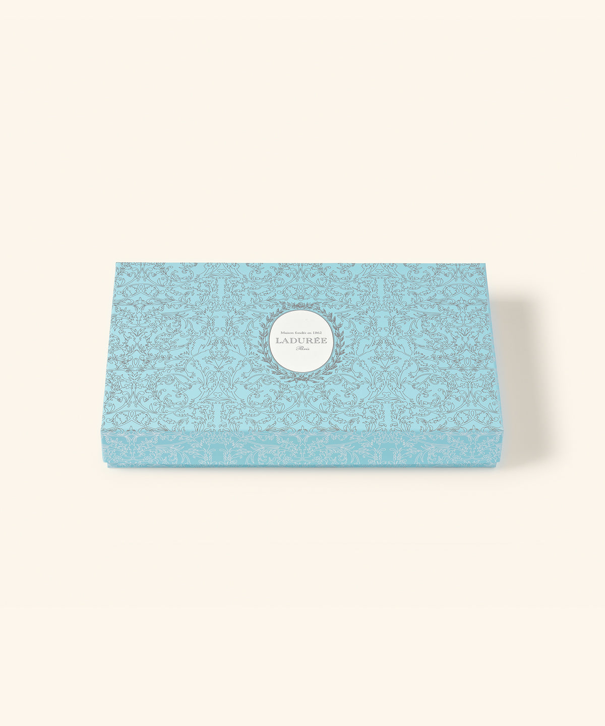 Box of 42 "Arabesque" macarons - blue