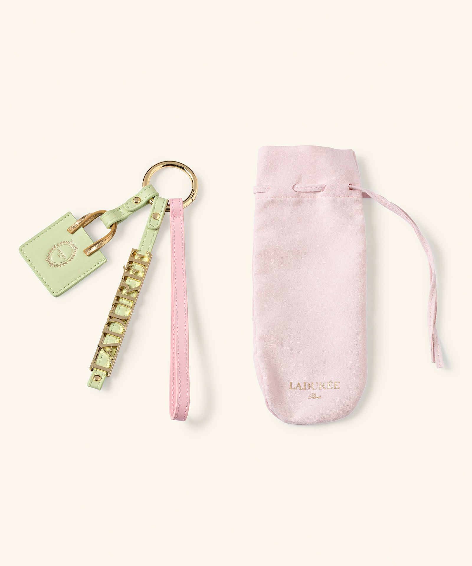 Ladurée bag keychain