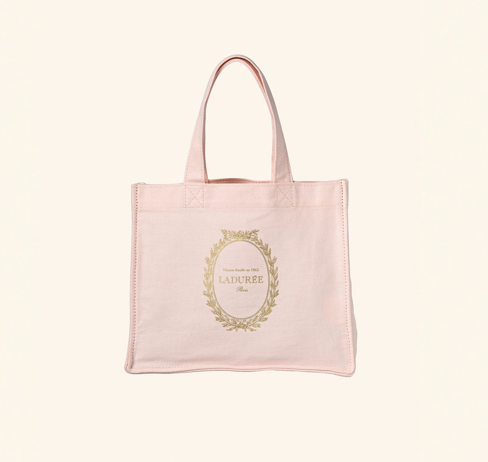 Ladurée mini pink tote bag