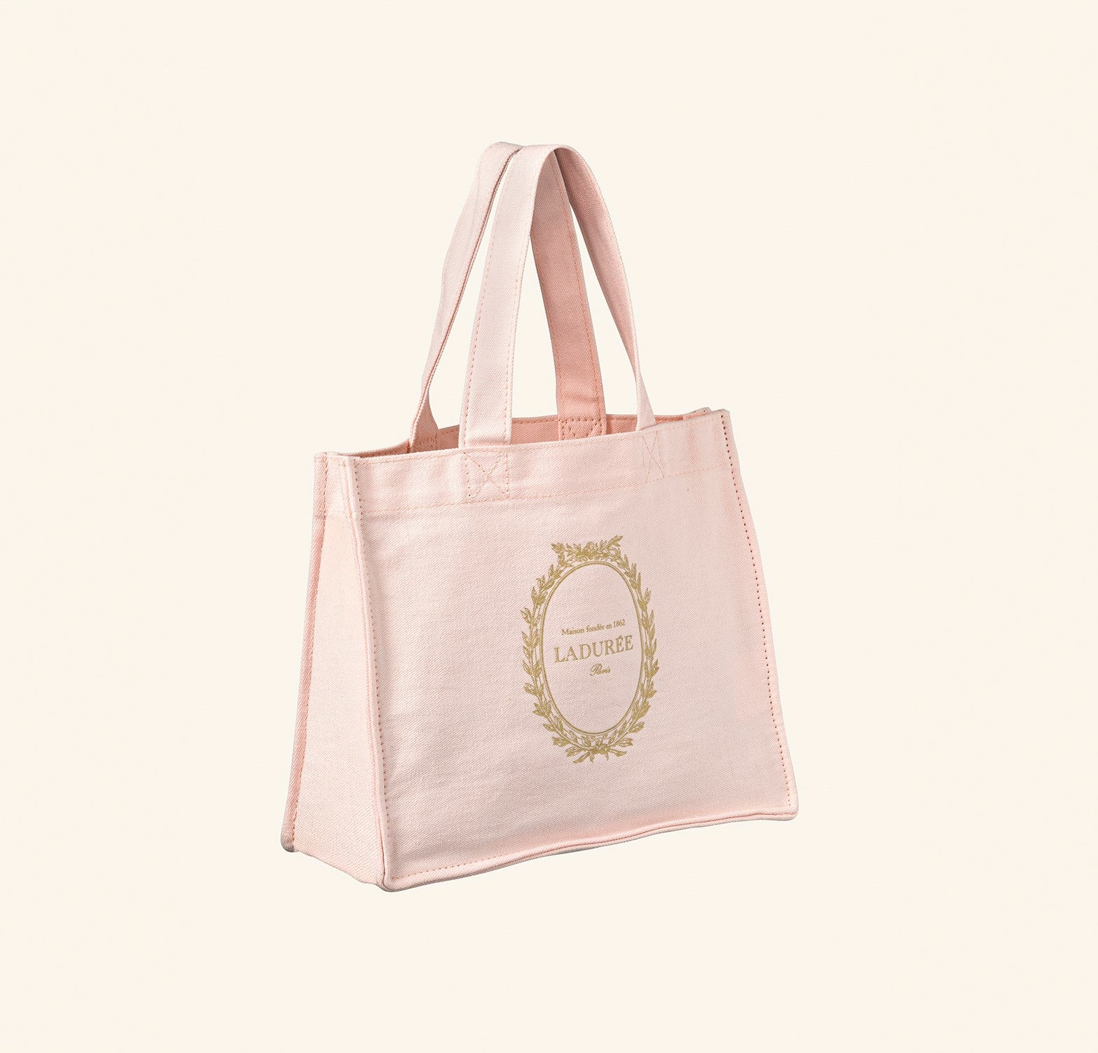 Ladurée mini pink tote bag